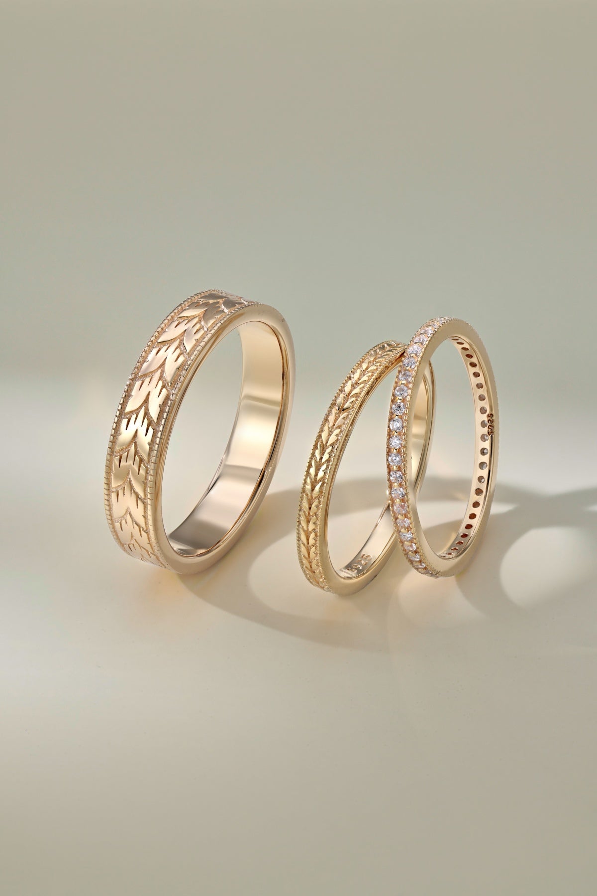 Champagne ‘Cleo’ Eternity Ring