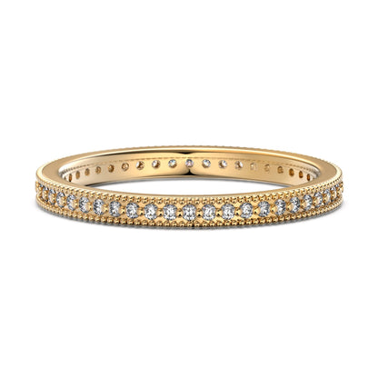 Champagne ‘Cleo’ Eternity Ring