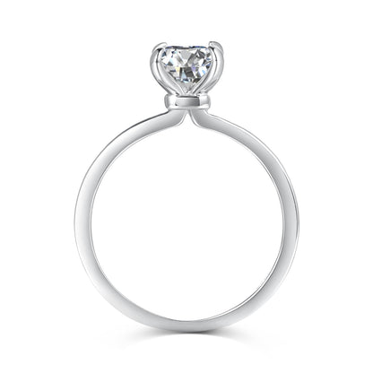 Sterling Silver 2.0ct ‘Monroe’ Solitaire Ring